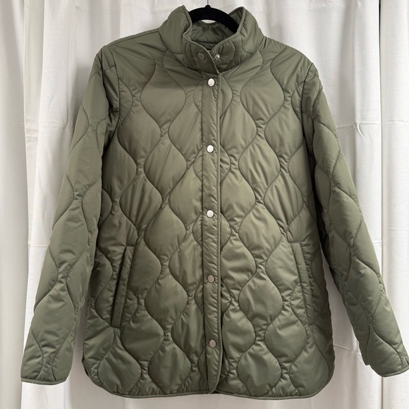 32 Degrees Jackets & Blazers - 32 Degrees Olive Green Quilted Lightweight Jacket Size Small